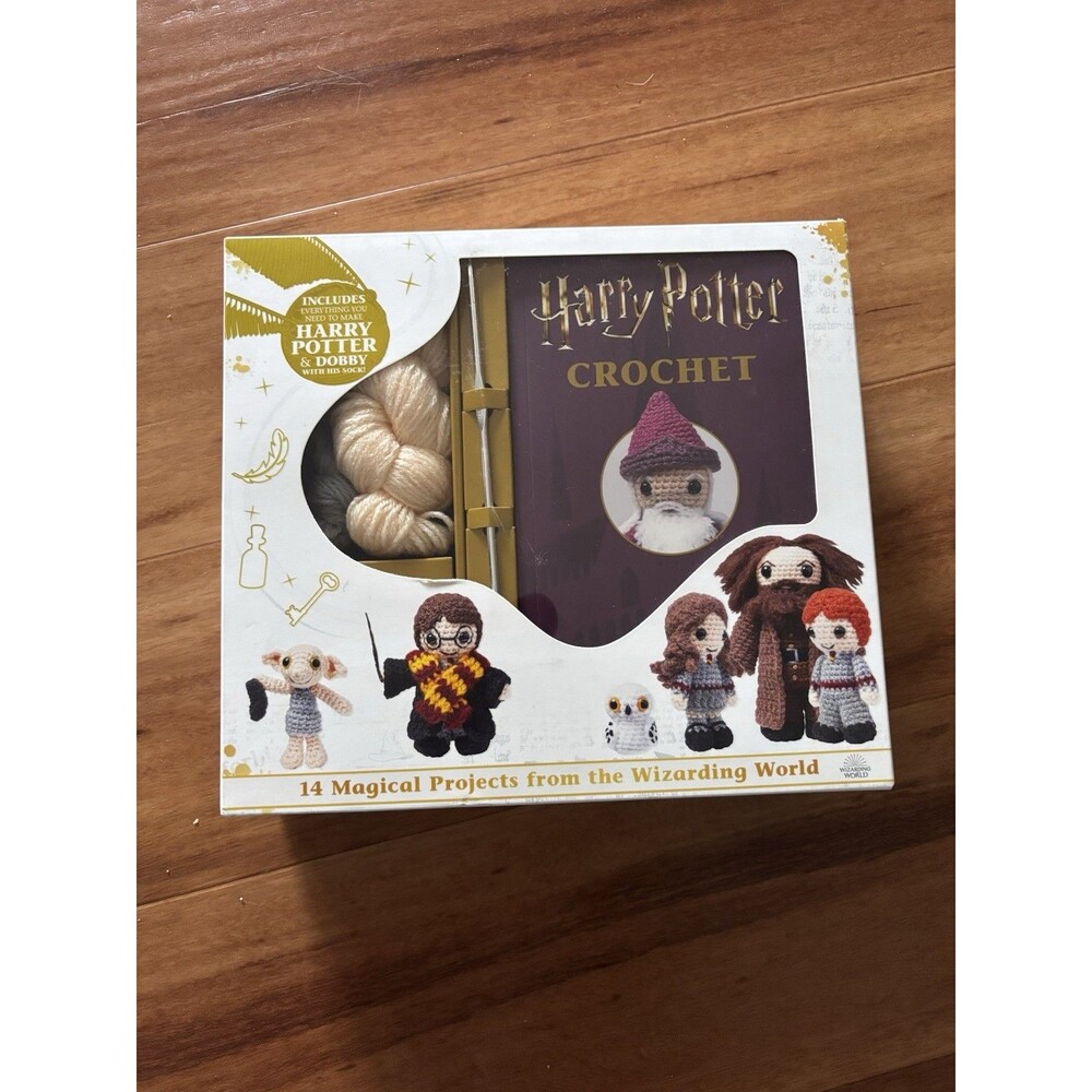 Harry Potter Crochet Kit 14 Magical Projects Frpm The Wizarding World New